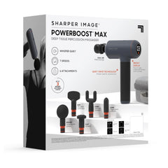 Sharper Image carrying case for organized storage and travel convenience.