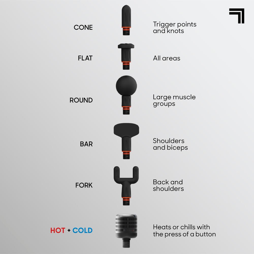 Sharper Image fork attachment reaches along spine and shoulder blades with comfort