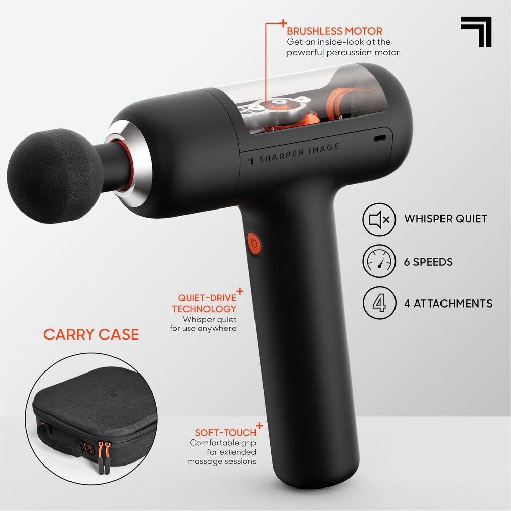 Sharper Image PowerBoost fork head attachment along the spine for knots