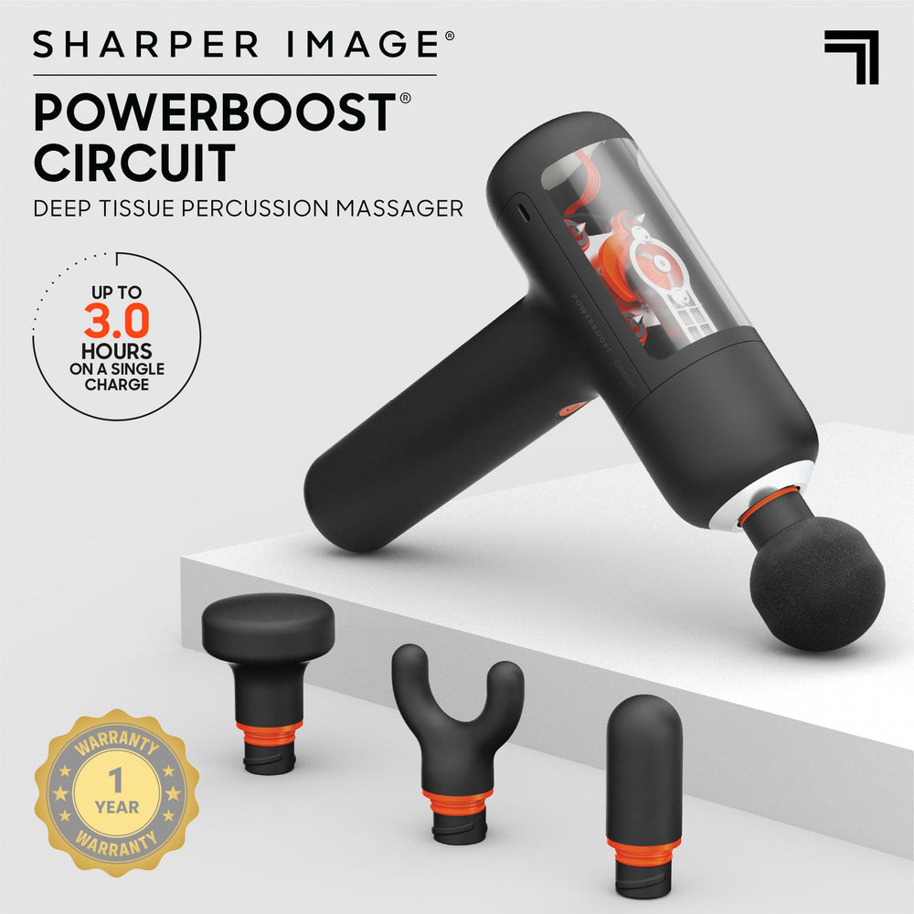 Sharpener Image PowerBoost round head attachment for large muscle groups