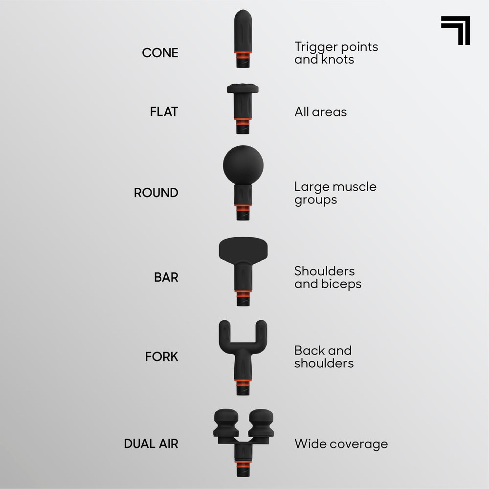 Powerboost Max bar attachment reaches along the back and legs.