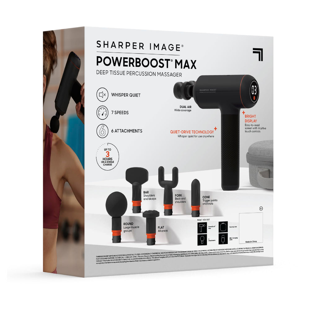 Powerboost Max carrying case keeps everything organized on the go.