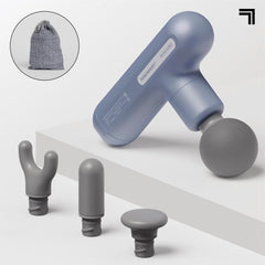 Sharper Image Powerboost Move Aero cone attachment for deep-tissue targeting.