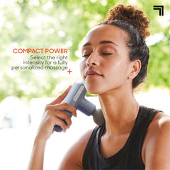 Sharper Image Powerboost Move Aero attachments round for larger muscle areas.