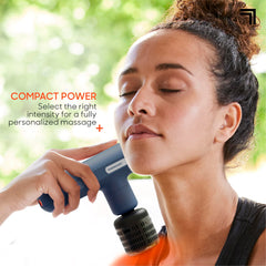 Sharper Image Quiet-Drive motor delivers low-noise operation during peaceful massages.