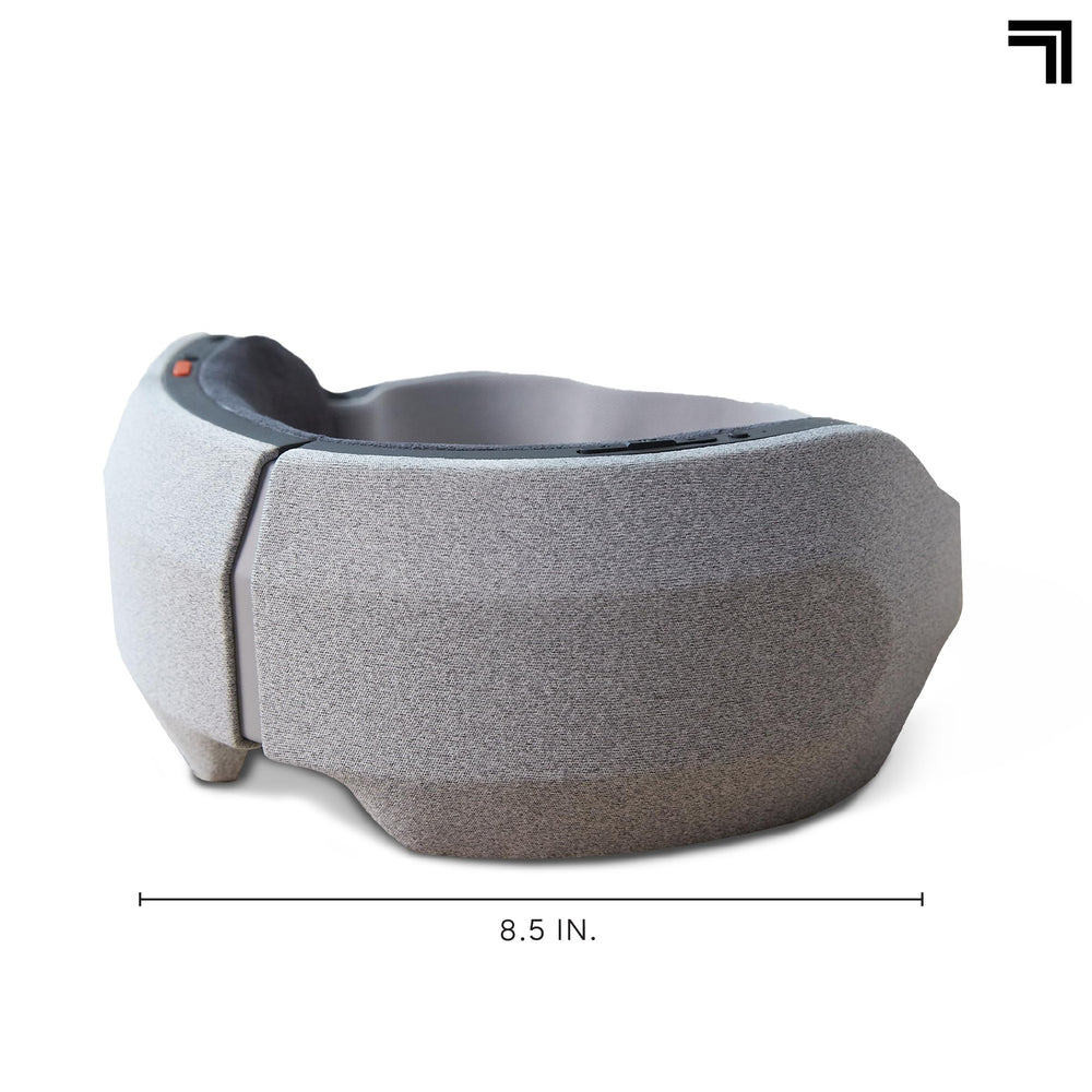 Sharper Image RealTouch adjustable strap ensures comfortable fit for any head size.