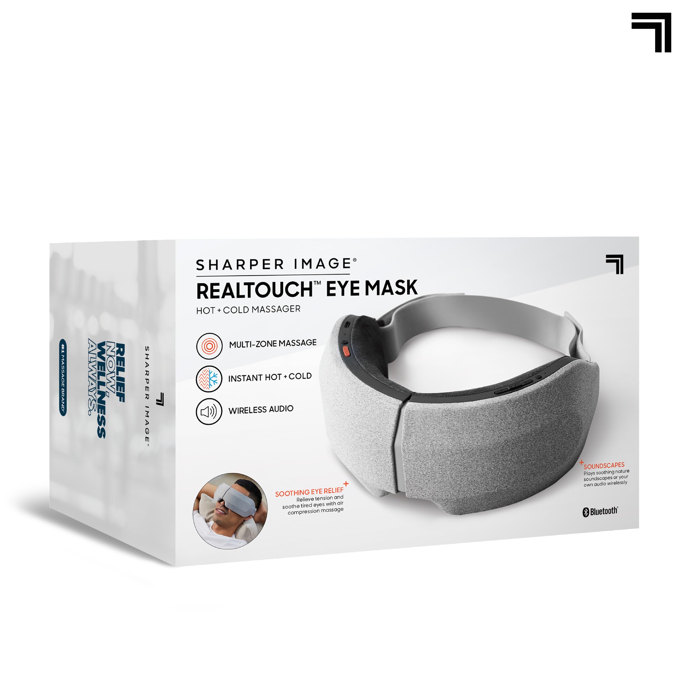 Sharper Image RealTouch foldable design fits easily in luggage for travel.