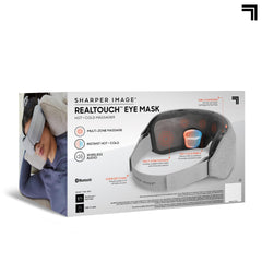 Sharper Image RealTouch relaxing scene demonstrates its calm and cozy usage.