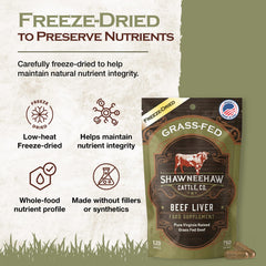 Shawneehaw Cattle liver supplement grass-fed branding and natural sourcing.