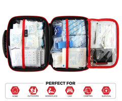 SHBC 228-piece contents organized for versatile family care