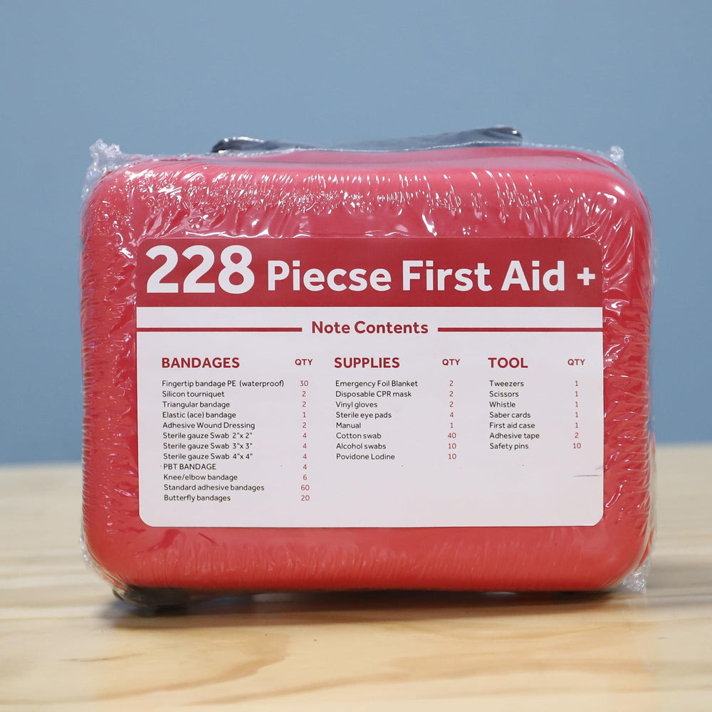 SHBC family emergency kit designed for versatile locations
