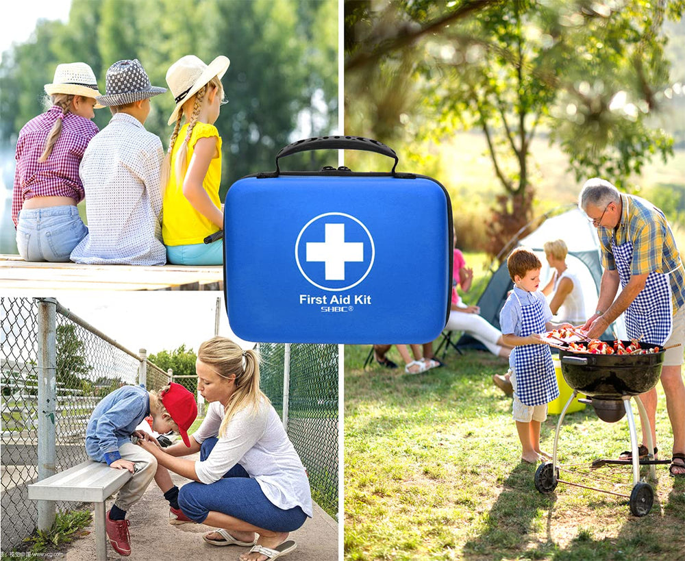 SHBC waterproof laminate bags protect supplies from moisture during travel.