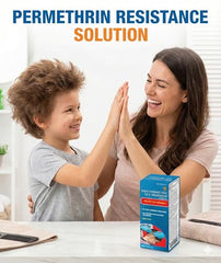 Shea Ivermectin Lice Treatment packaging on display for brand visibility