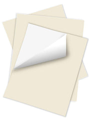 ShearBan beige 8x12 sheet protects skin from friction on prosthetics and devices.
