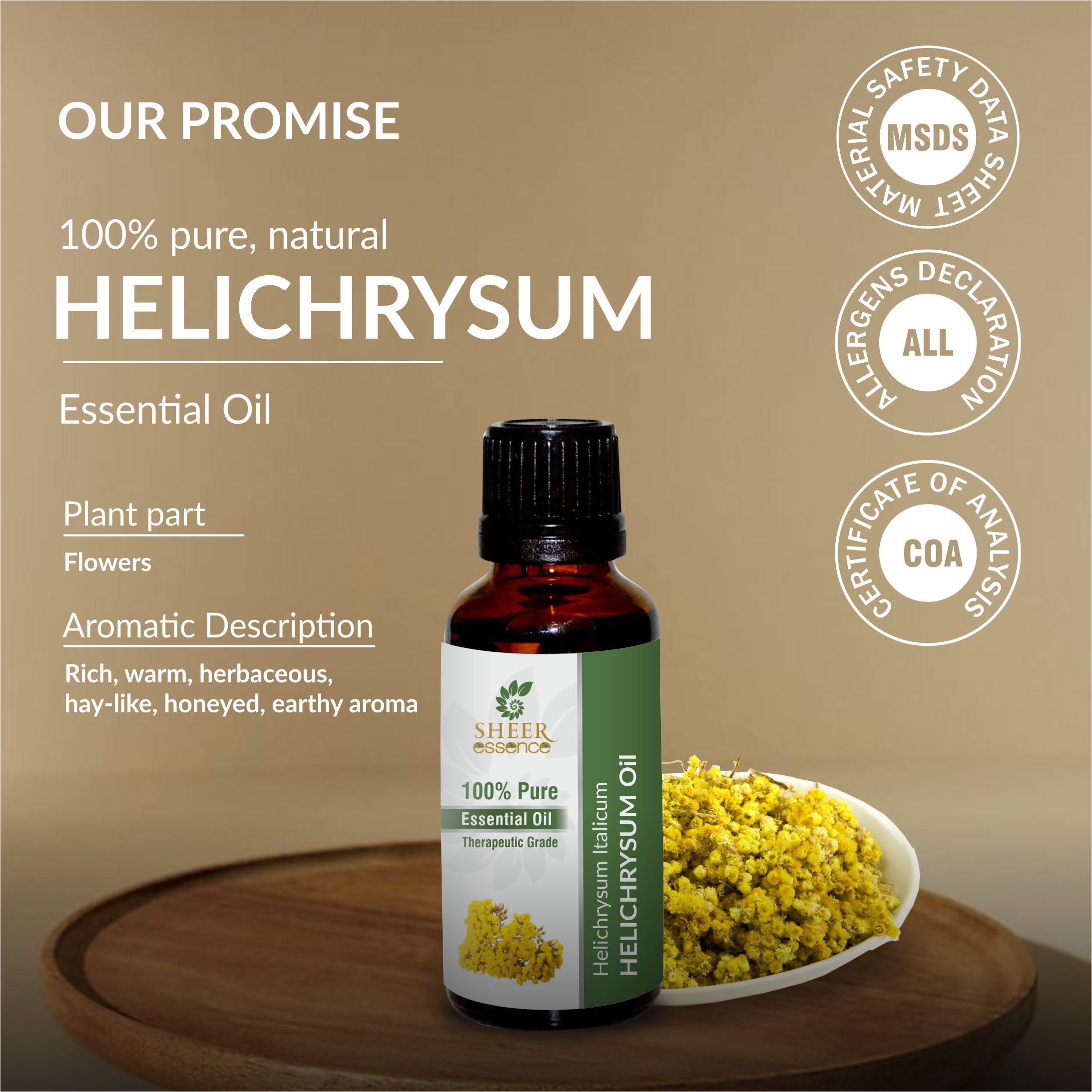 Diffuser setup with Sheer Essence Helichrysum Italicum for a soothing atmosphere
