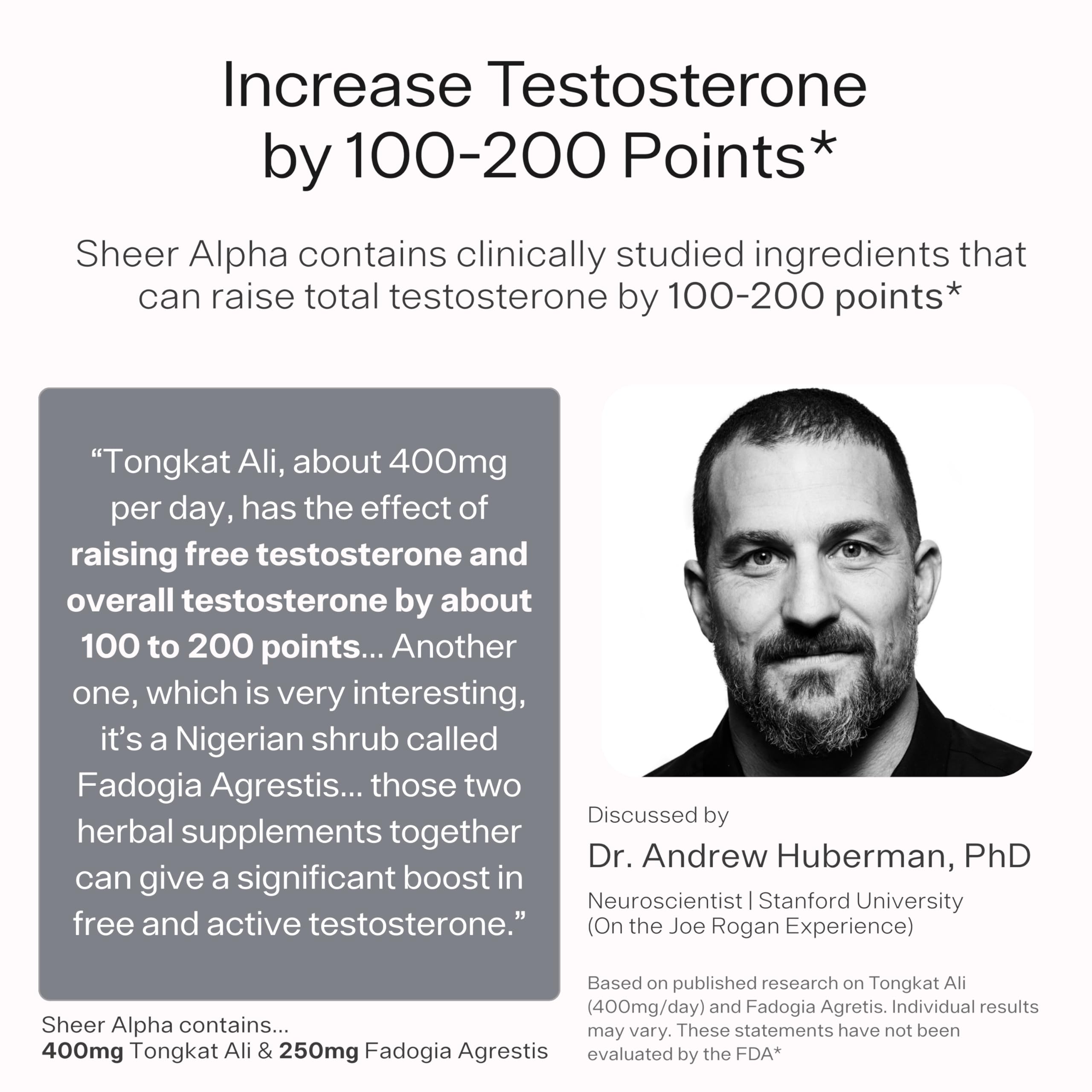 Fadogia Agrestis ingredient detail in Sheer Alpha T-Booster