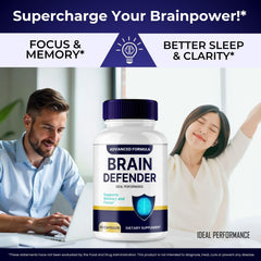 Shelf view of IDEAL PERFORMANCE Brain Defender in a 5-pack.