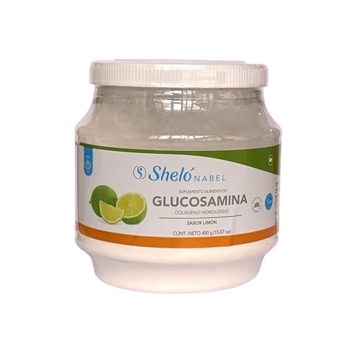 Sheló NABEL collagen powder dissolving in water shows lemon flavor and smooth texture