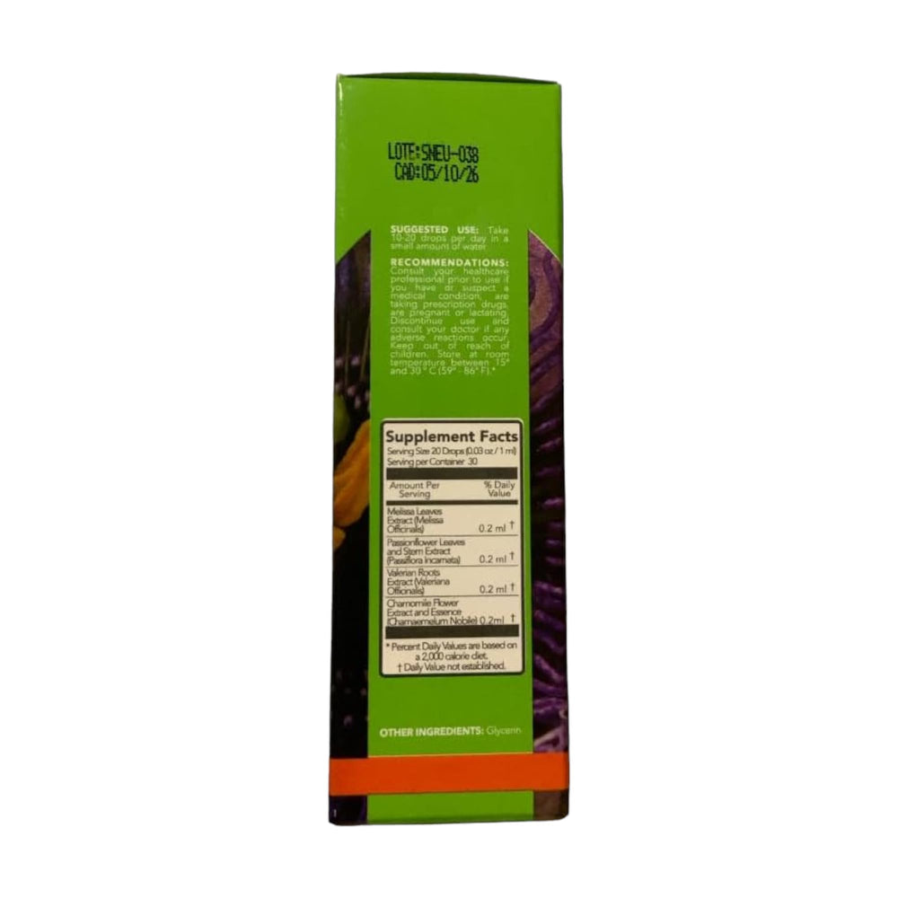 Sheló NABEL SN-S3 natural extracts label highlighting plant ingredients