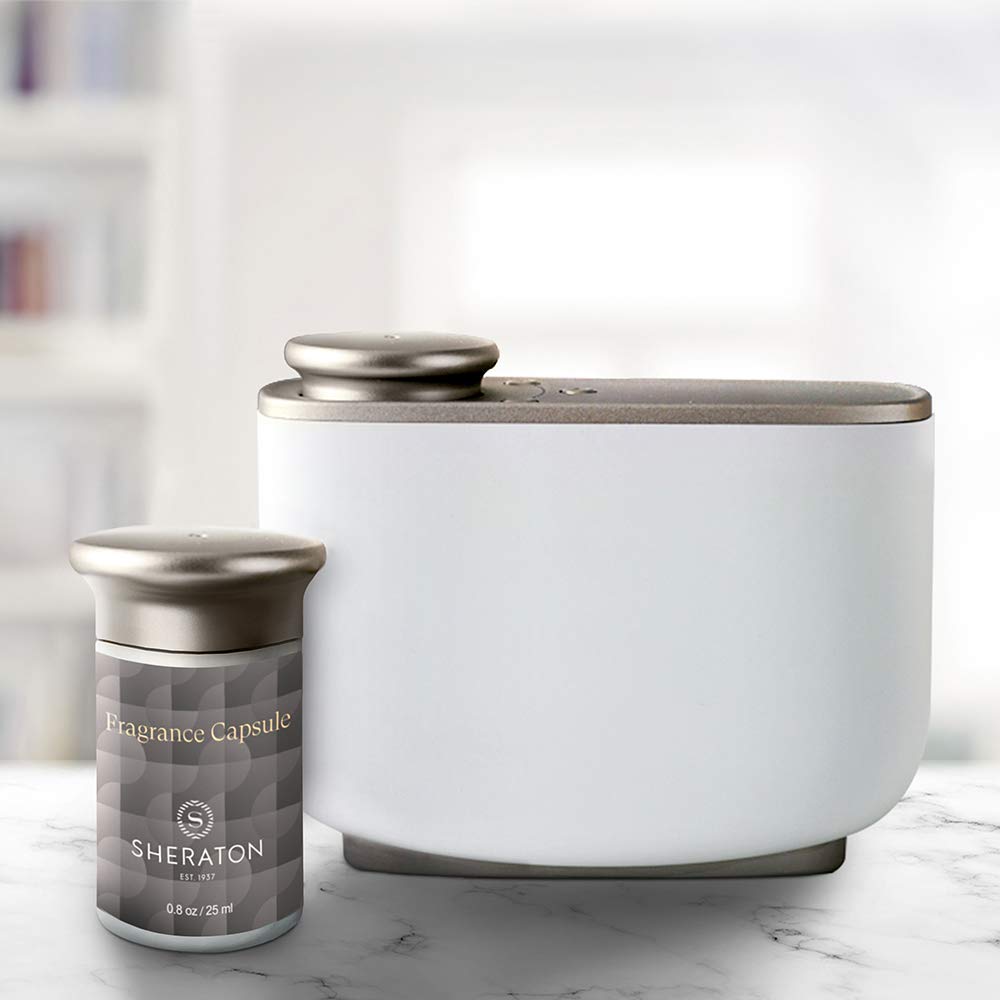 Sheraton Room Diffuser Refill Beach House room scene conveys hotel-inspired ambience