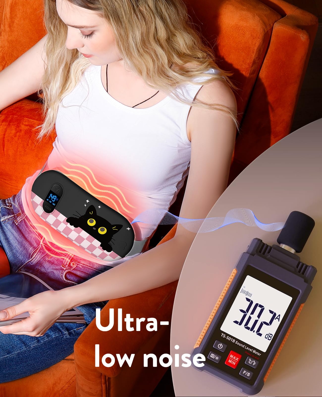 shesangel portable heating pad as a thoughtful gift for her, women or teens
