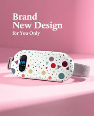 Shesangel portable heating pad case keeps it safe during travel.