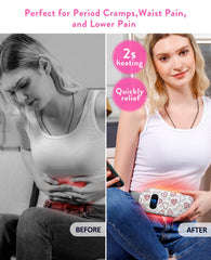 Shesangel fast-heat pad reaches comfortable warmth in 3 seconds