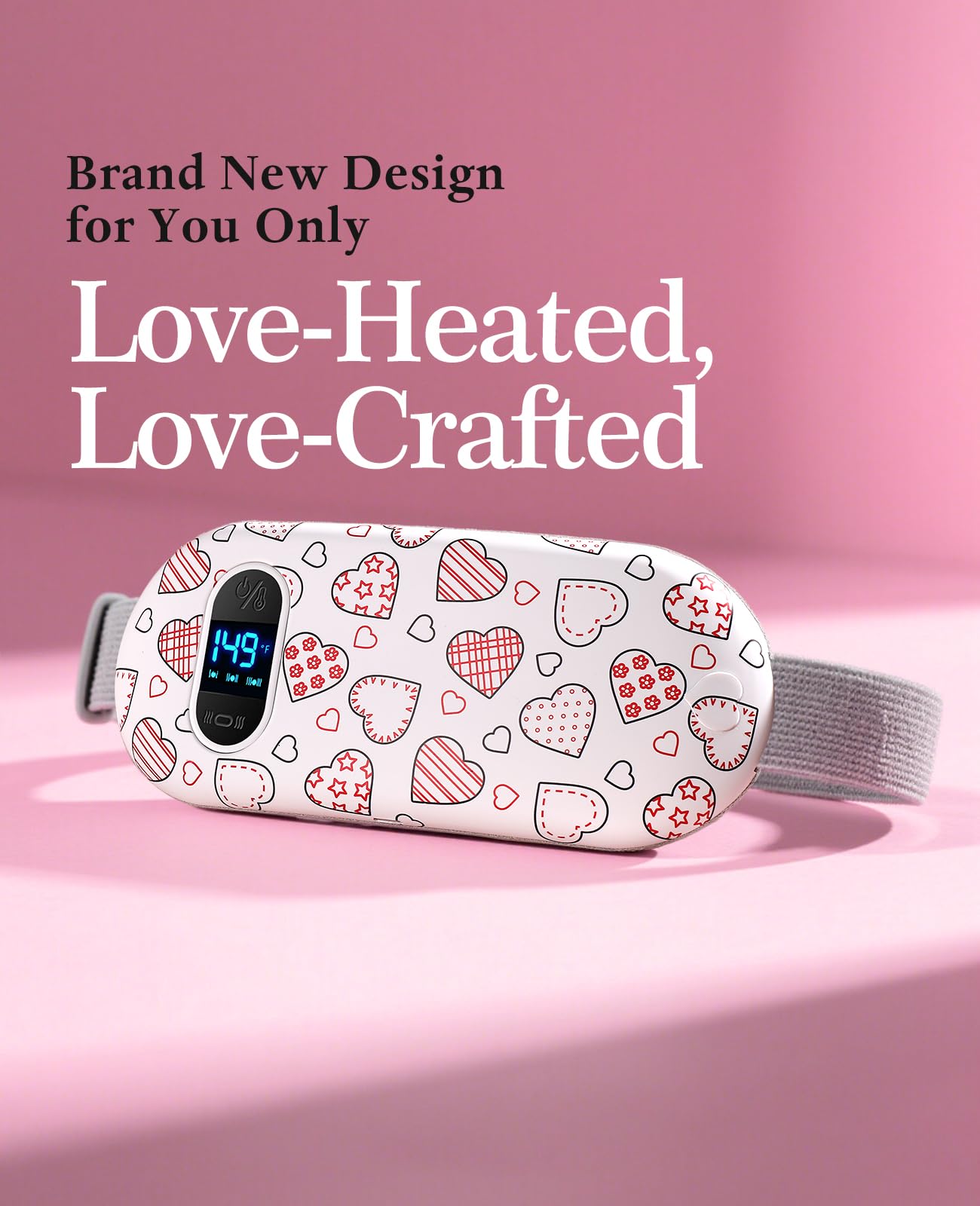 Shesangel unique-design heating pad highlights care-inspired aesthetics for daily warmth