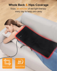 SHEVIEW red light therapy pad LED coverage ensures even exposure across treatment areas.