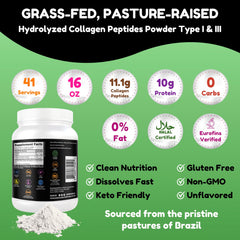 SHIFAA NUTRITION unflavored collagen powder dissolves easily in drinks or meals