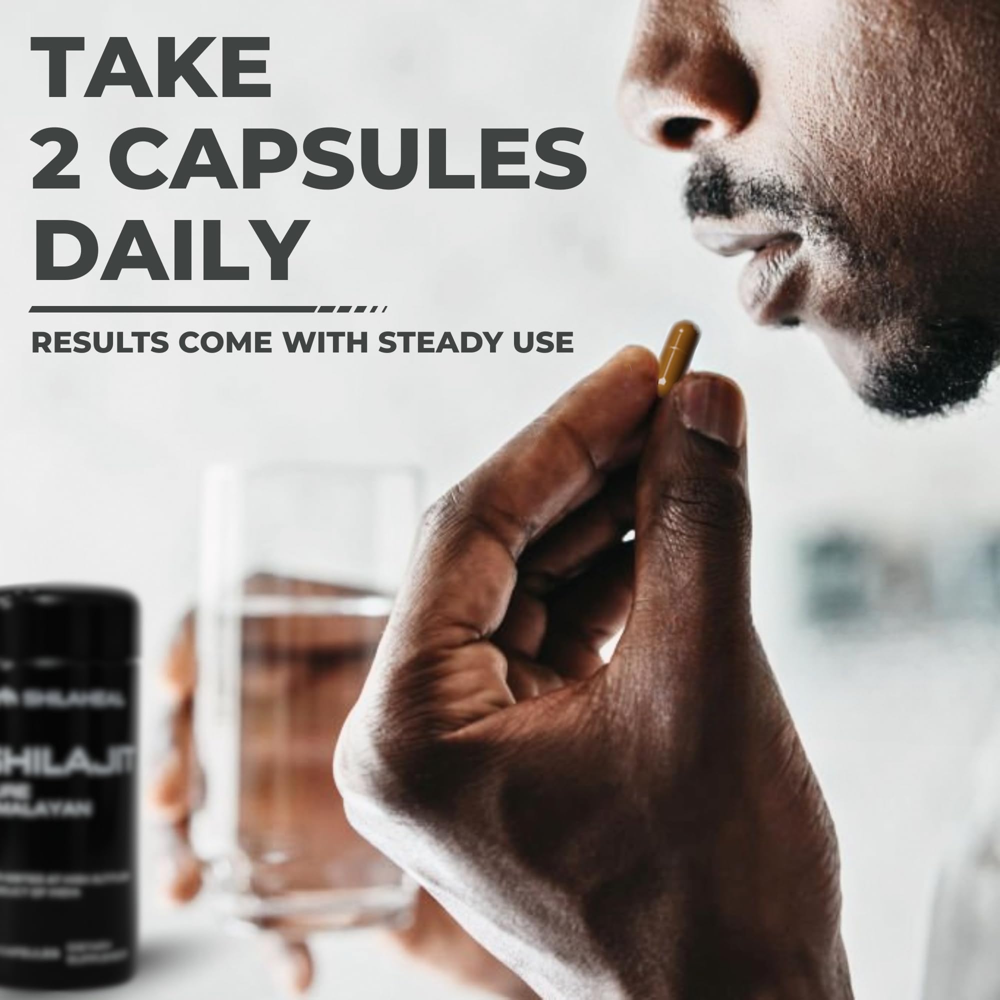 SHILAHEAL capsules contain 85+ minerals for balanced nourishment.