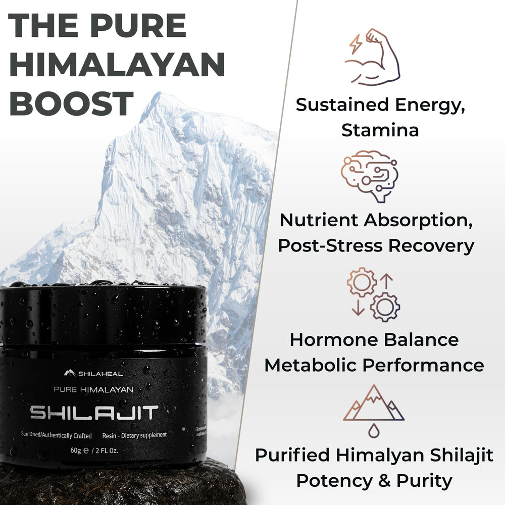 SHILAHEAL Shilajit Resin dissolving in warm water for a smooth ritual