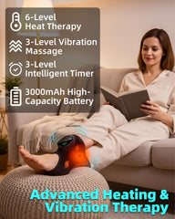 Shinbox foot massager in heel mode targets heel comfort and stiffness