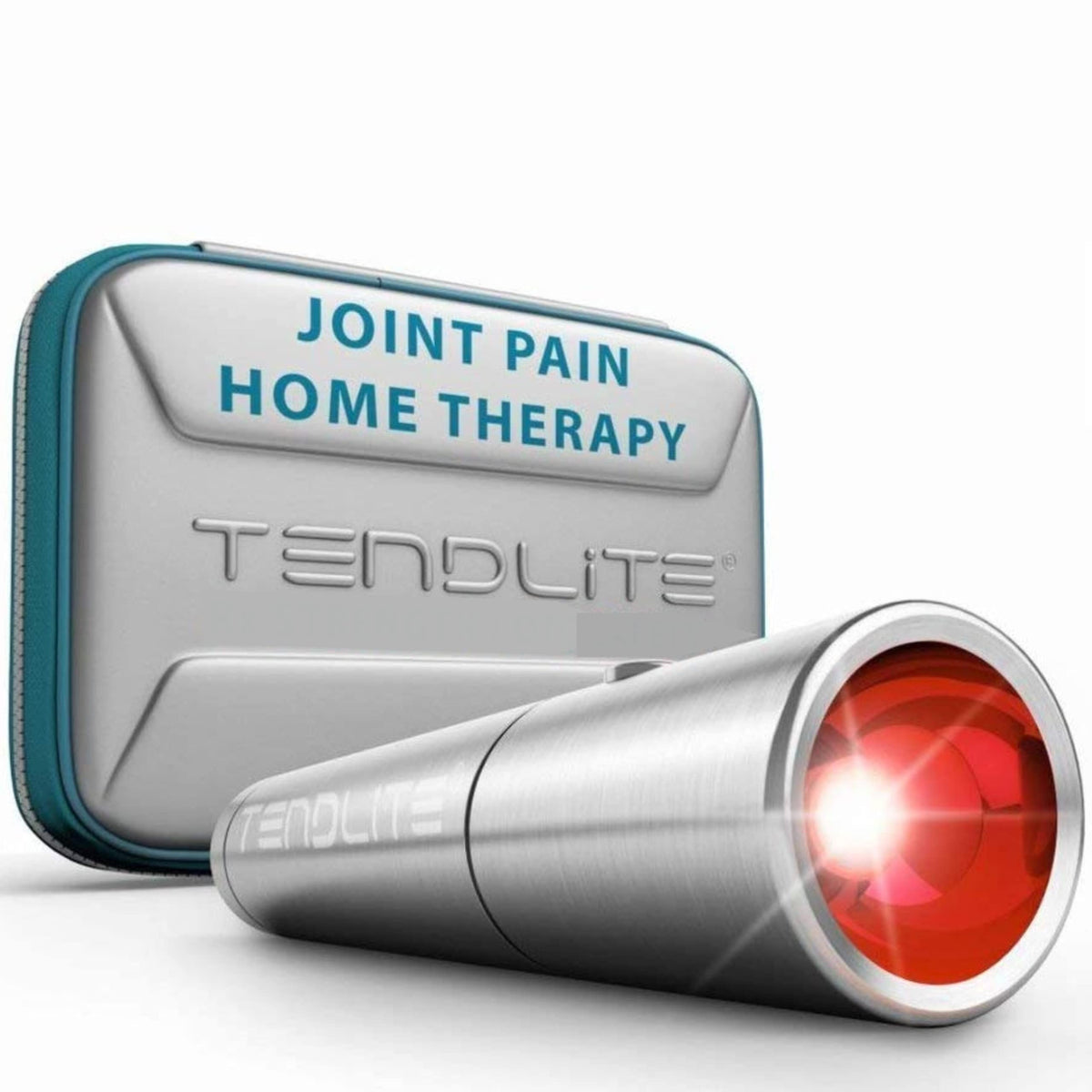 SHINE Deep Red device front view showing joint comfort and skin health benefits