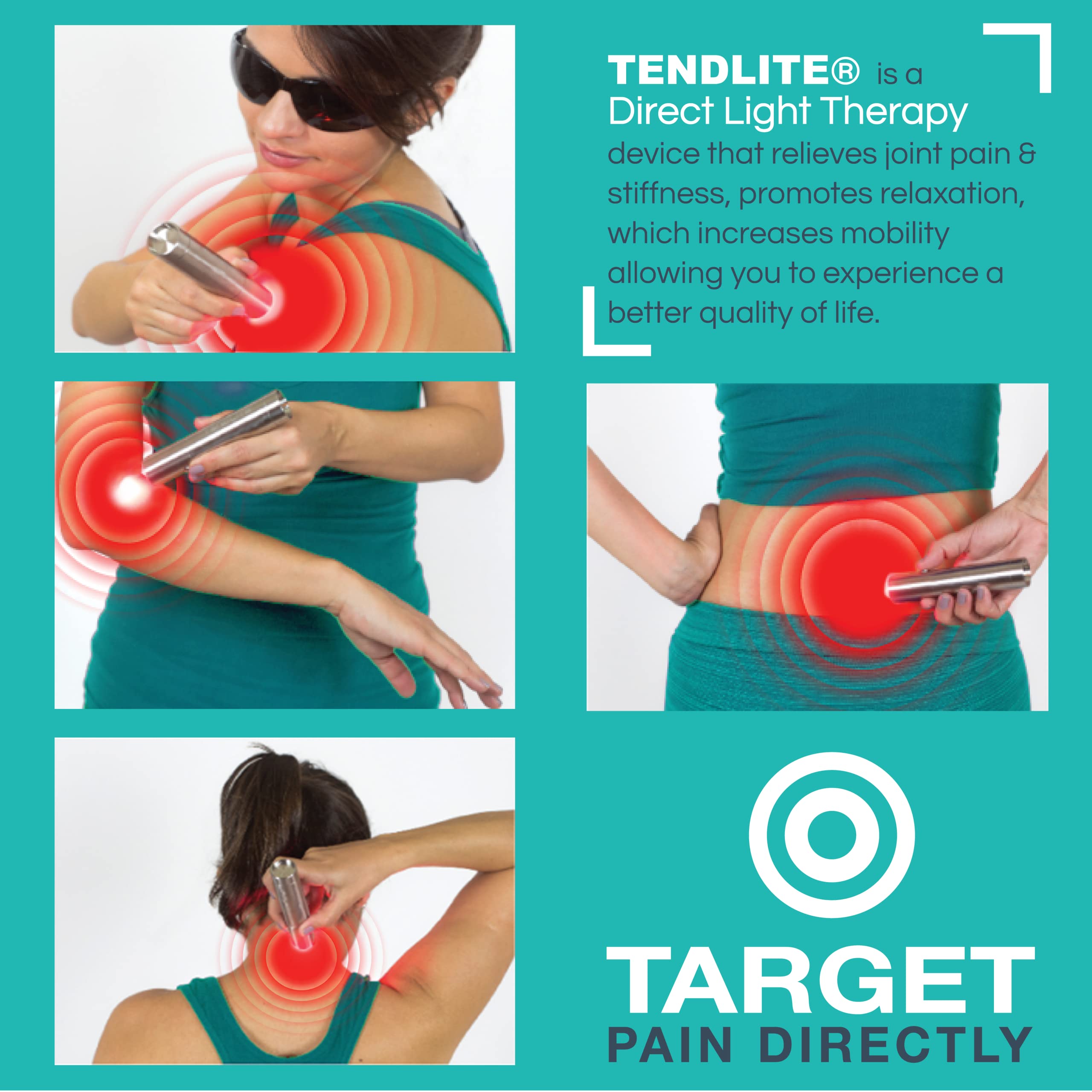 SHINE professional-grade red-light therapy at home for convenient care