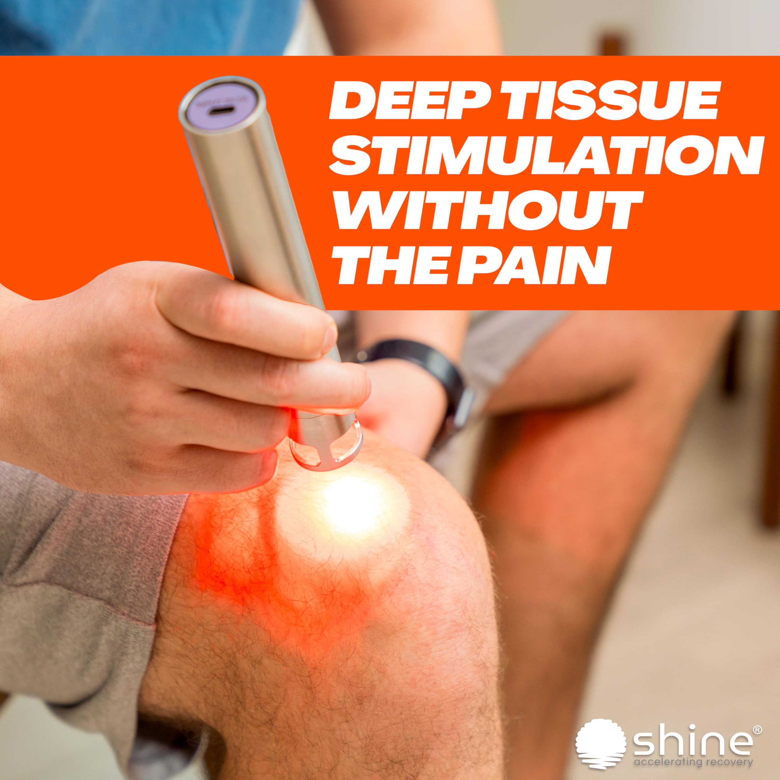 SHINE Tendlite Pro handheld use targets specific muscles for comfort