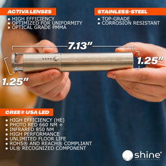 SHINE Tendlite Pro portable use ideal for on-the-go wellness