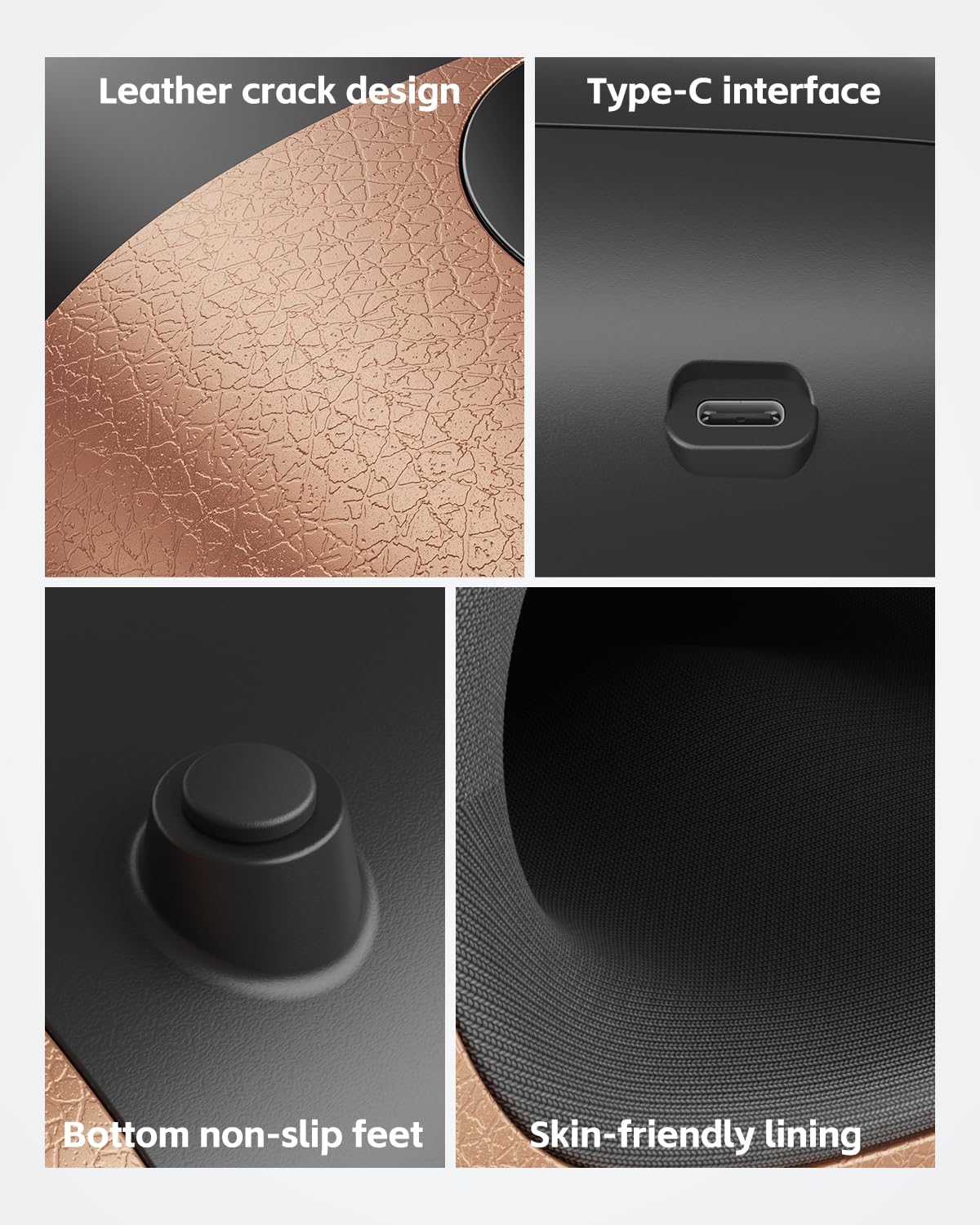 SHINE WELL hand massager touch LCD panel for simple control