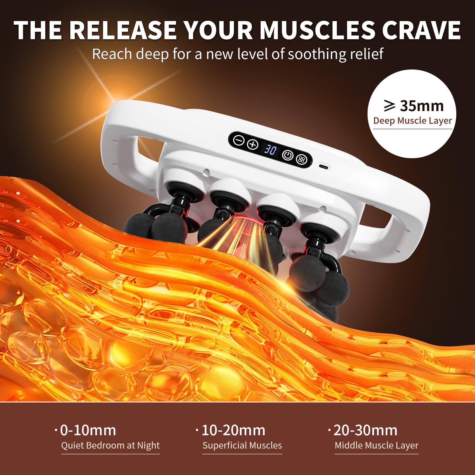 Shineforu three modes and 30 speeds offer customizable recovery options.
