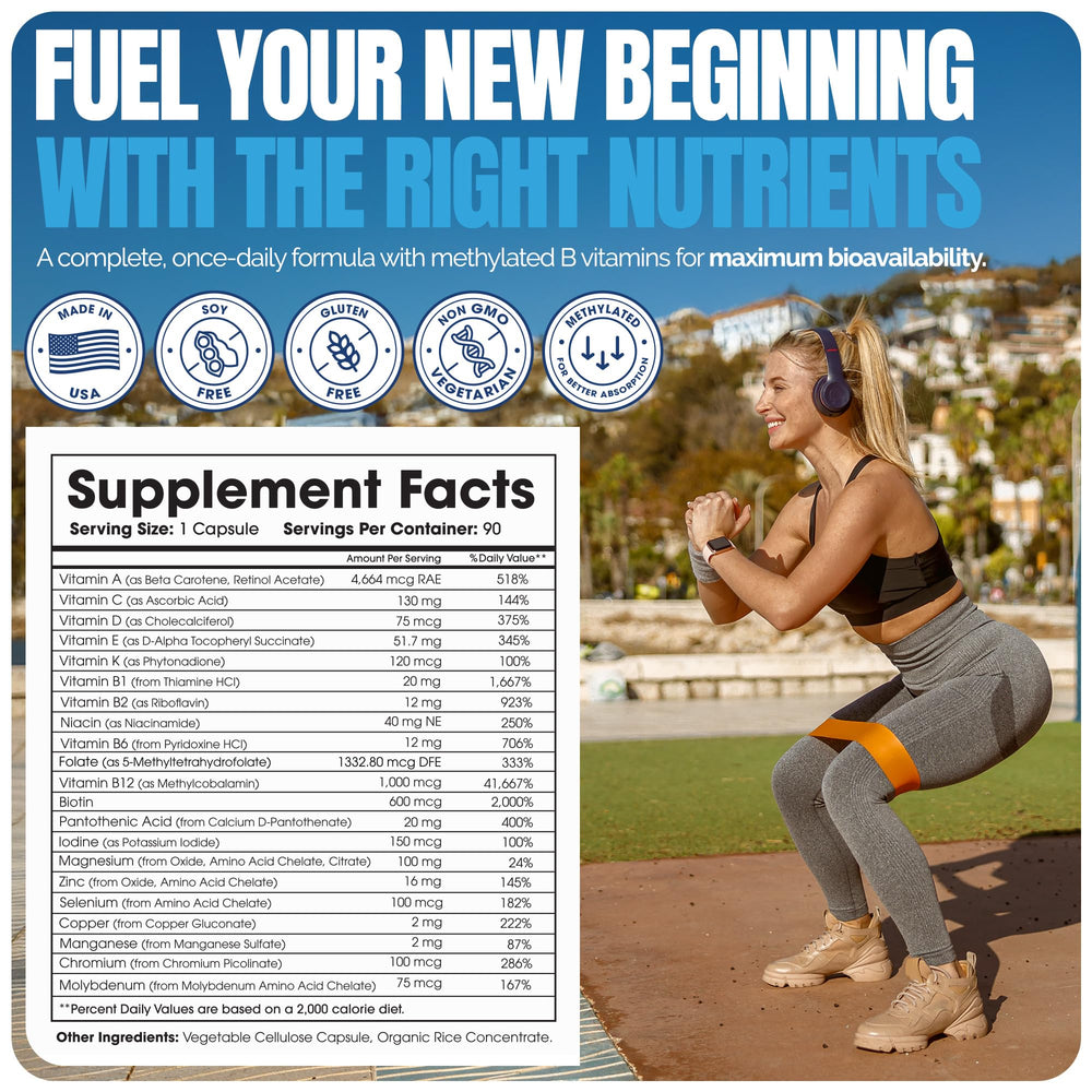 Shiny Leaf bariatric multivitamin capsules close-up shows easy-to-swallow form.