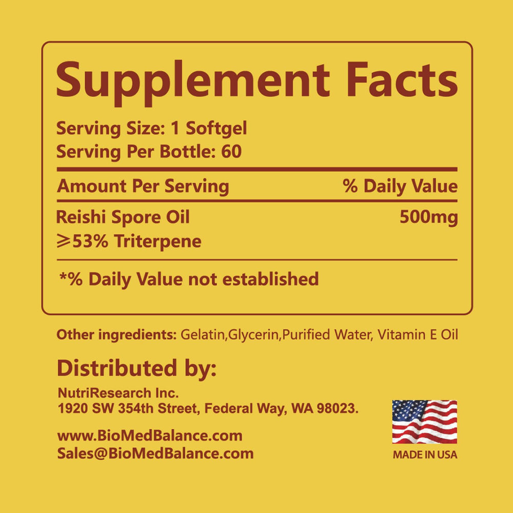 Shomira Reishi Spore Oil in a wellness setup promoting daily routine use.