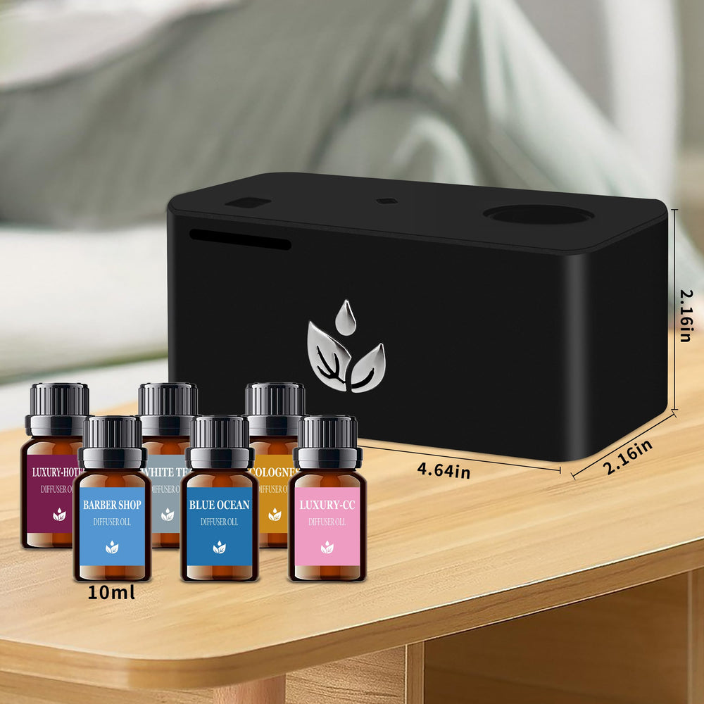 Shonoppy diffuser with mixed fragrance oils kit for instant ambience