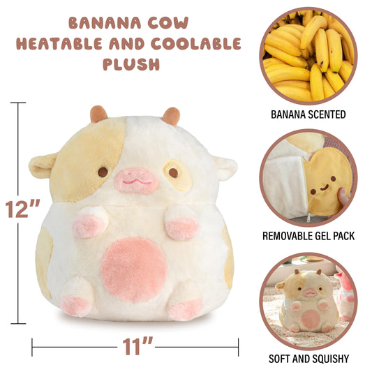 Shopzoki Strawberry Cow Mold-free Plush offers clean, safe cuddle comfort over time.
