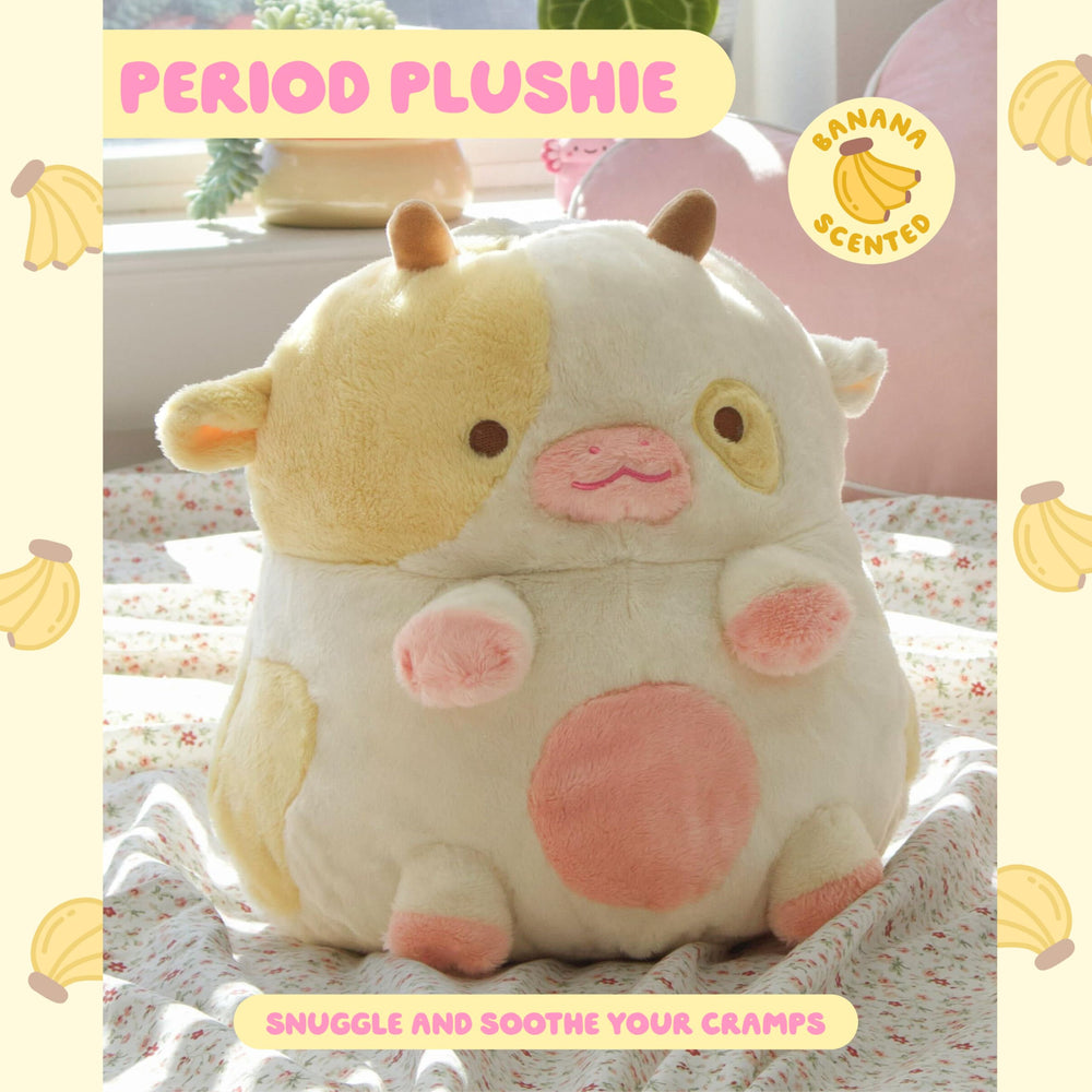 Shopzoki Strawberry Cow Soft Fabric Detail invites cozy evenings and gentle hugs.