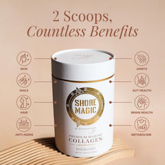 Shore Magic dissolves instantly in hot or cold drinks for easy mixing