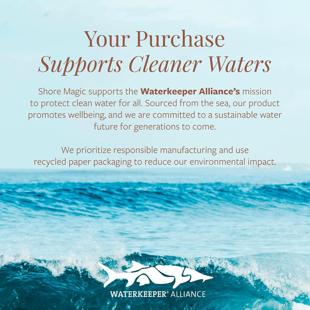Kosher, non-GMO, gluten-free and dairy-free Shore Magic label