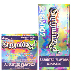 Shrumfuzed nootropic gummy Lion Mane bottle promotes focus and daily energy