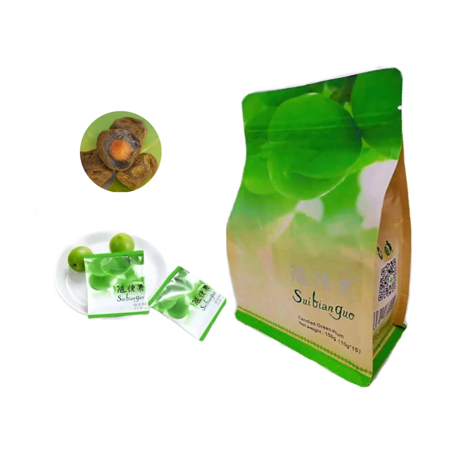 Shunbianmei packaging highlighting natural fermentation for digestive support