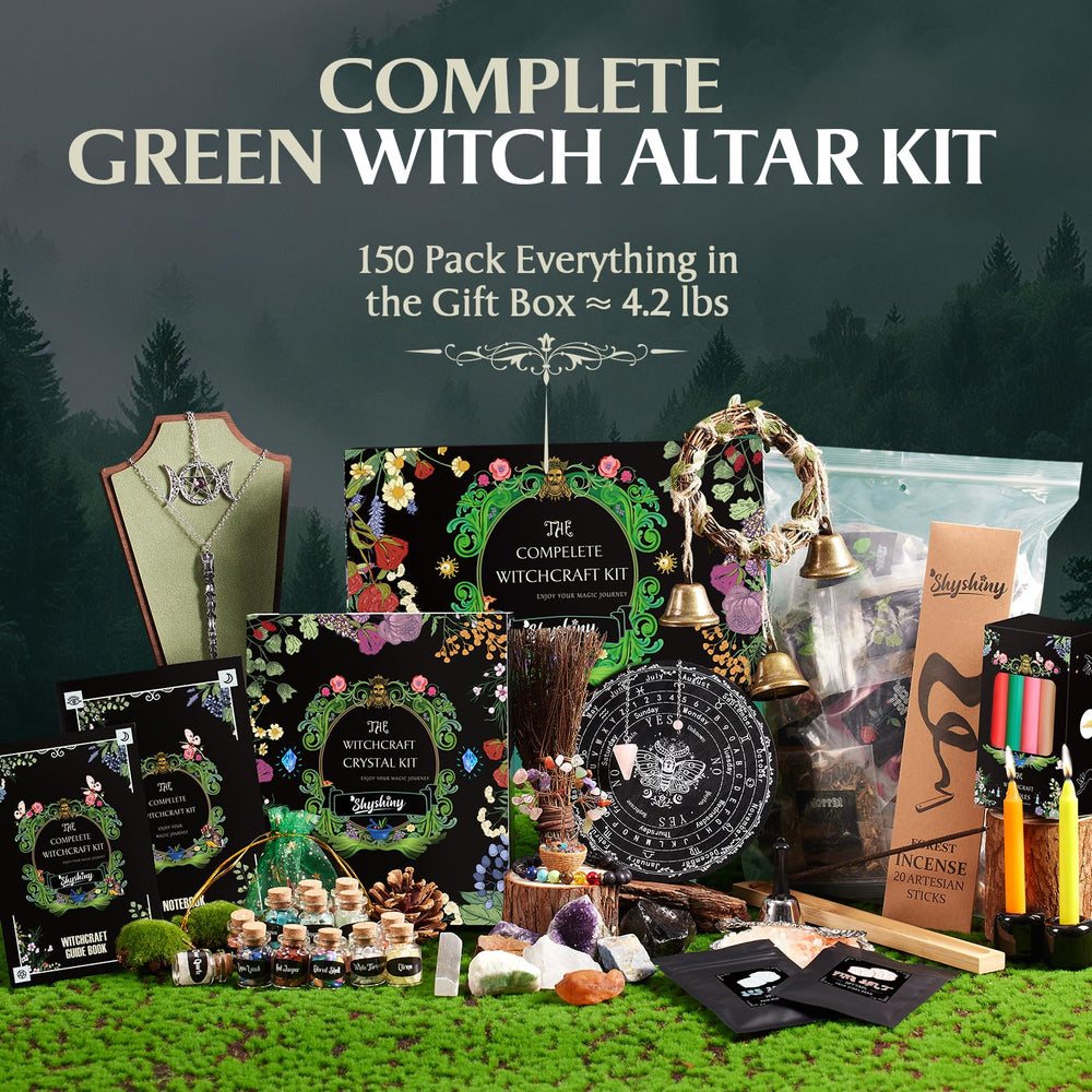 SHYSHINY Colored Spell Candles set for varied energies and rituals.