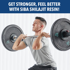 Siba Shilajit Resin bottle on kitchen counter signaling daily wellness support
